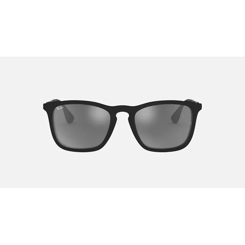 Ray-Ban RB4187F60756G Chris Päikeseprillid Naistele 54/18/145 mm Matt Havana Roheline Hõbepeegel
