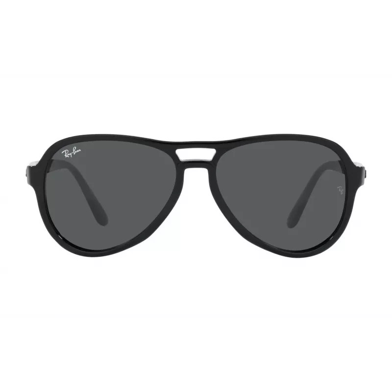 Ray-Ban RB4355601B158 Unisex Päikeseprillid, Poleeritud Must Raam, G-15 Roheline Lääts, 58/15/140 mm