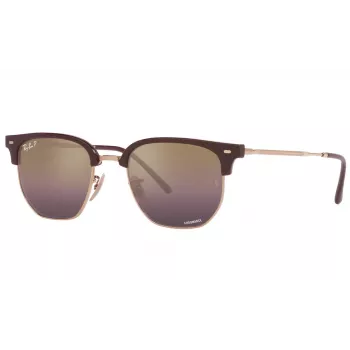Ray-Ban RB4416F 6654G9 Unisex Päikeseprillid - Läbipaistev Hall Raam, Hall Gradient Lääts, 53mm