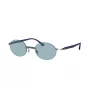 Ray-Ban RB8060-004-80 Unisex Pilot Päikeseprillid Gunmetal Grey 54mm