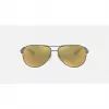 Ray-Ban RB8313 Chromance Aviator Päikeseprillid Gunmetal Green Mirror Polarized 61mm