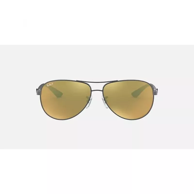 Ray-Ban RB8313 Chromance Aviator Päikeseprillid Gunmetal Green Mirror Polarized 61mm