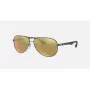 Ray-Ban RB8313 Chromance Aviator Päikeseprillid Gunmetal Green Mirror Polarized 61mm