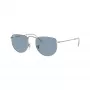 Ray-Ban Reverse RB3958 Päikeseprillid Unisex 50/20/145 mm Hõbedane Hele Sinine
