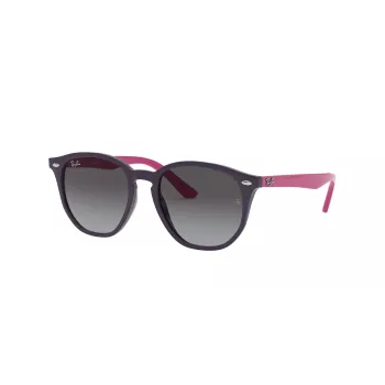 Ray-Ban RJ9070S70218G laste päikeseprillid, läbipaistev hall, ruudukujuline, 46 mm