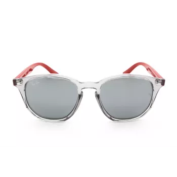 Ray-Ban RJ9070S70636G Lasten Päikeseprillid Läbipaistev Hall Propionaatraam Helesinine Gradientlääts 46mm