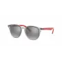 Ray-Ban RJ9070S70636G Lasten Päikeseprillid Läbipaistev Hall Propionaatraam Helesinine Gradientlääts 46mm
