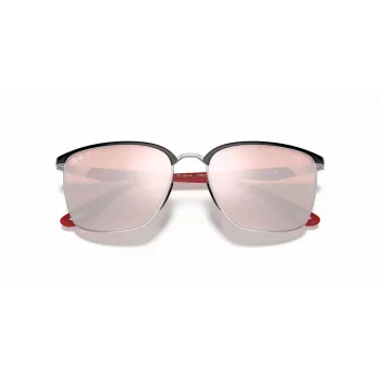 Ray-Ban Unisex RB3673MF060H2 Geomeetrilised kuldsed päikeseprillid tumesiniste klaasidega, 56mm