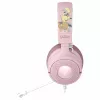 Razer Kraken V4 X Pokémon Pikachu & Eevee Edition juhtmega mänguri peakomplekt, USB-A, 7.1 ruumiline heli, Chroma RGB