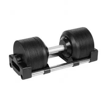 REBEL ACTIVE Reguleeritav Malmhantel 36 kg, 1 kg sammud, Automaatne Valimissüsteem, Üksikhantel, Must/Punane