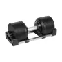 REBEL ACTIVE Reguleeritav Malmhantel 36 kg, 1 kg sammud, Automaatne Valimissüsteem, Üksikhantel, Must/Punane