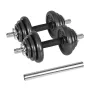REBEL ACTIVE Reguleeritavad hantlid kohvriga 20 kg kangiga