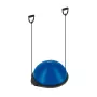 REBEL ACTIVE Tasakaalutreeningu poolpall 46 cm pumbaga - sinine/must