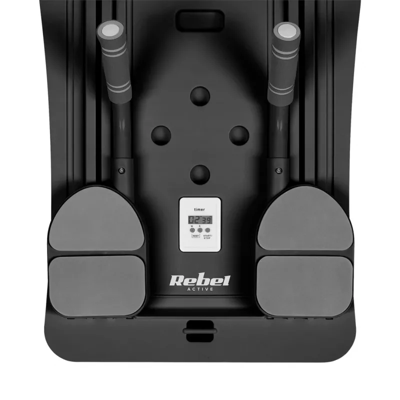 Rebel Active Home Pilatese komplekt, 9-in-1 multifunktsionaalne treeningvarustus, must RBA-3069-BK