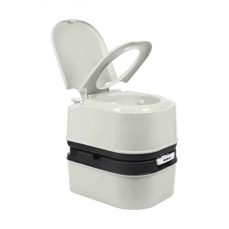 Rebel Active kaasaskantav tualett 24L / 20L, hall/valge