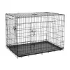 REBEL ANIMALS Metallist koerapuuri, aedik, suurus XXXL 122x76x83 cm, must