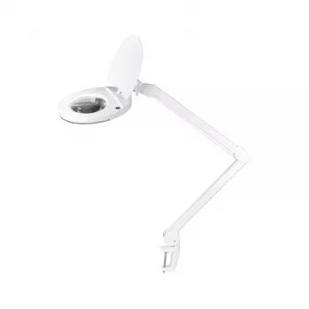 REBEL Kontrolllamp suurendusklaasiga 5D 8W (60 SMD) - Valge