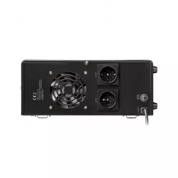 Rebel POWER-1000 seinale kinnitatav avariitoiteallikas – puhas siinuslaine inverter 12V laadimisfunktsiooniga, 230V, 1000VA/700W