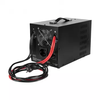 Rebel POWER-1500-LFP4 avariitoiteallikas – puhas siinuslaine inverter 12V laadimisfunktsiooniga, 230V, 1500VA/1050W
