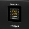 Rebel POWER-800 seinakinnitusega avariitoiteallikas – puhas siinuslaine inverter 12V laadimisfunktsiooniga, 230V, 800VA/500W