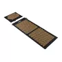 REBEL RBA-6012-GL ECO Akupressurimatt komplekt koos padjaga, XL 110x42 cm, kuldsed naelad, naturaalne puuvill ja kookoskiud