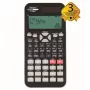REBELL Teaduslik Kalkulaator SC2080 – 240 funktsiooni, 2-realine LCD, patareitoide, must