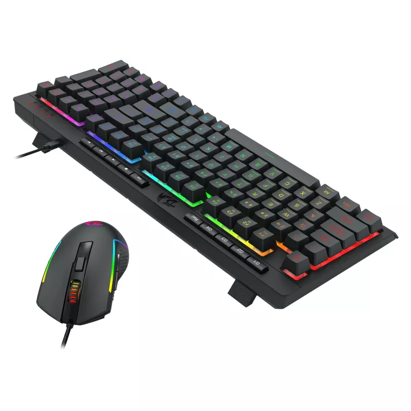 Redragon 4-in-1 mängukomplekt: RGB-klaviatuur, hiir, hiirematt ja kõrvaklapid