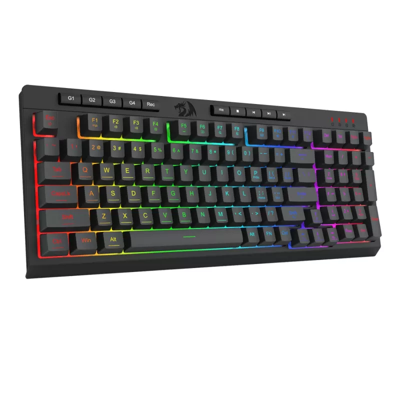 Redragon 4-in-1 mängukomplekt: RGB-klaviatuur, hiir, hiirematt ja kõrvaklapid