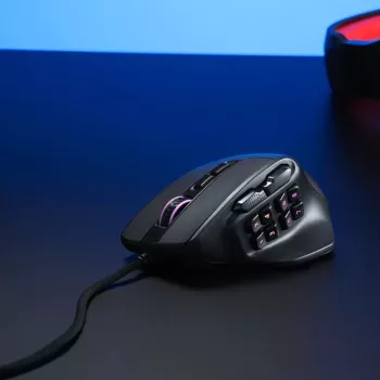 REDRAGON Aatrox 6200DP RGB MMO mänguhiir - must