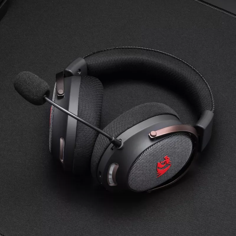Redragon Arrow Pro H858 traadita mängukõrvaklapid (Bluetooth + 2.4GHz)