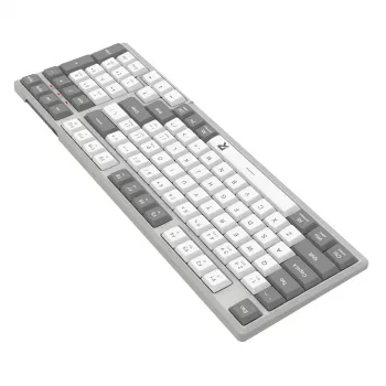 Redragon BK-7113 SCISSOR Täissuuruses juhtmega USB mänguklaviatuur - RGB taustvalgustus, madala profiiliga käävlülitid, 104 klahvi, Anti-Ghosting, must
