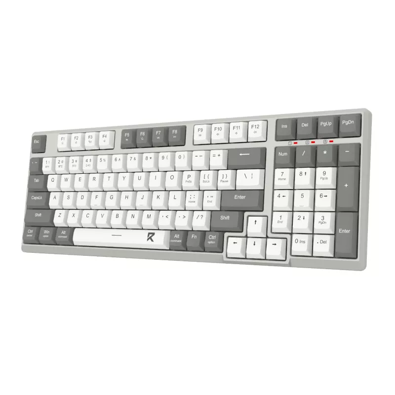 Redragon BK-7113 SCISSOR Täissuuruses juhtmega USB mänguklaviatuur - RGB taustvalgustus, madala profiiliga käävlülitid, 104 klahvi, Anti-Ghosting, must
