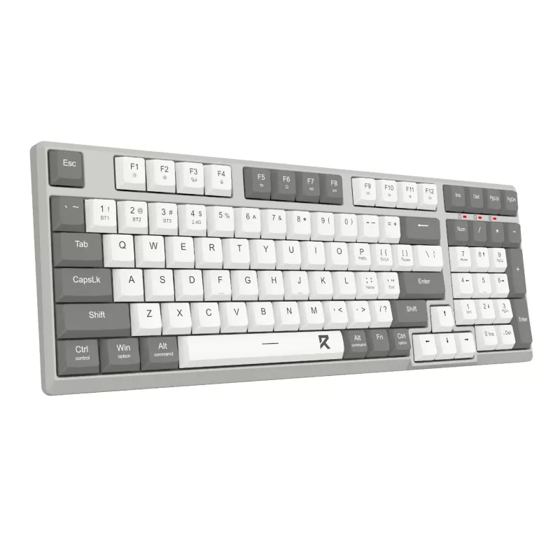 Redragon BK-7113 SCISSOR Täissuuruses juhtmega USB mänguklaviatuur - RGB taustvalgustus, madala profiiliga käävlülitid, 104 klahvi, Anti-Ghosting, must