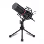 REDRAGON BLAZAR Cardioid USB mängimismikrofon statiivi, pop-filtri ja šokikinnitusega - Must