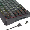 Redragon BRAGI PRO K688 98+1 Gasket juhtmevaba mehaaniline klaviatuur (kolmekordne režiim, RGB, kuumvahetatav, kreemikad lineaarsed lülitid)