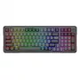 Redragon BRAGI PRO K688 98+1 Gasket juhtmevaba mehaaniline klaviatuur (kolmekordne režiim, RGB, kuumvahetatav, kreemikad lineaarsed lülitid)