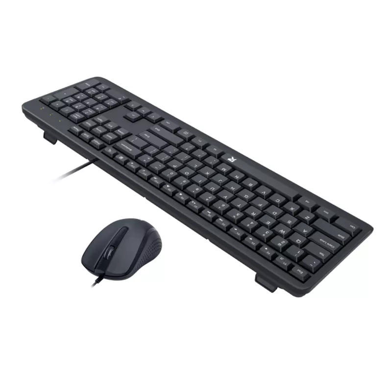 Redragon BS-7092 juhtmega mänguklaviatuuri ja hiire komplekt, RGB-taustvalgustusega, 3200 DPI, must