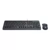 Redragon BS-7092 juhtmega mänguklaviatuuri ja hiire komplekt, RGB-taustvalgustusega, 3200 DPI, must