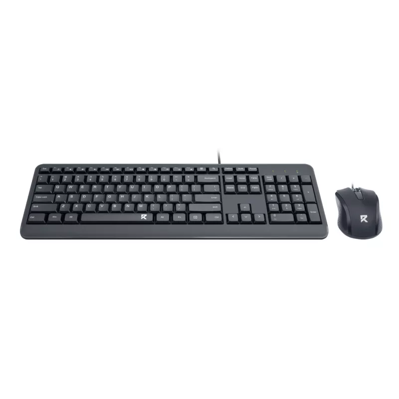 Redragon BS-7092 juhtmega mänguklaviatuuri ja hiire komplekt, RGB-taustvalgustusega, 3200 DPI, must