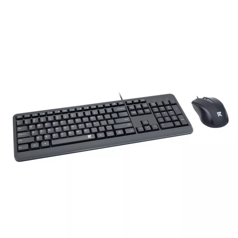 Redragon BS-7092 juhtmega mänguklaviatuuri ja hiire komplekt, RGB-taustvalgustusega, 3200 DPI, must