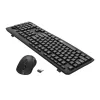 Redragon BS-7367-A Juhtmevaba Klaviatuuri ja Hiire Komplekt - Must, Täissuuruses Membraan, 2,4 GHz, Reguleeritav DPI