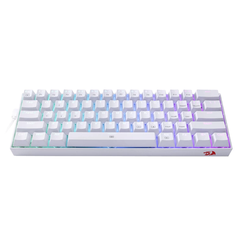 REDRAGON DRAGONBORN Juhtmega mehaaniline klaviatuur RGB 67 klahviga - Valge