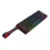 Redragon FIZZ Magnetic Plus 60% RGB mänguklaviatuur - must