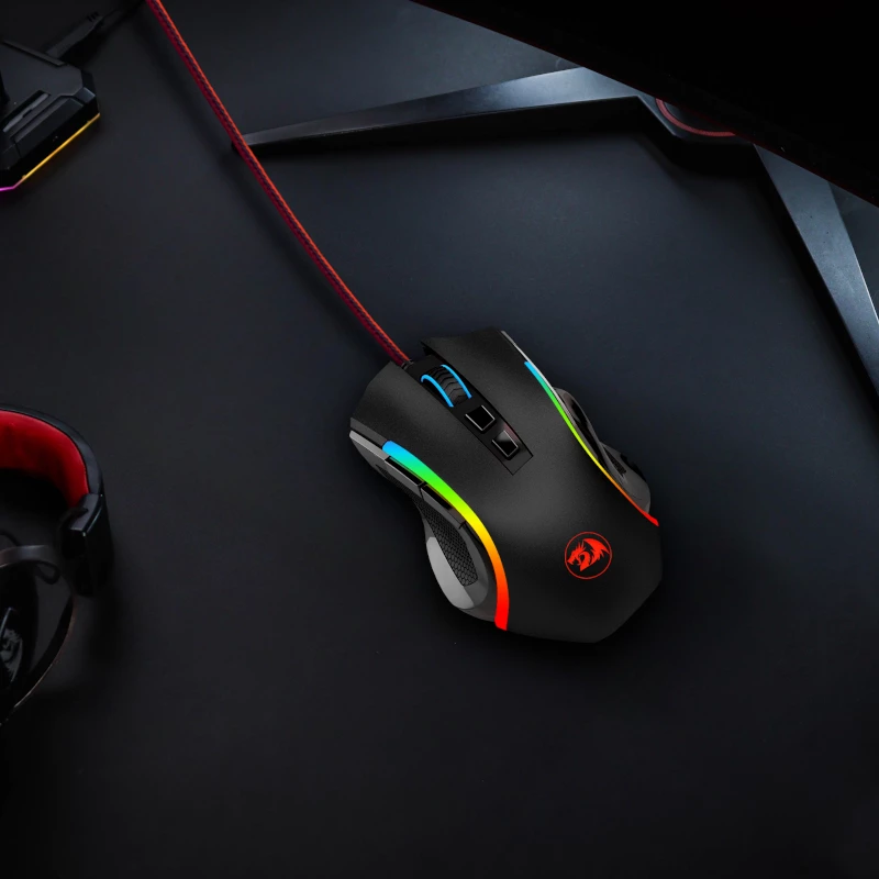 REDRAGON GRIFFIN 7200DPI mänguhiir - must