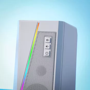 Redragon GS20W ANVIL 3W 2.0 RGB stereokõlarid lauaarvutile - Valge
