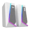Redragon GS20W ANVIL 3W 2.0 RGB stereokõlarid lauaarvutile - Valge