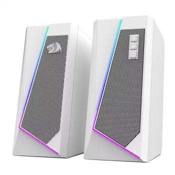 Redragon GS20W ANVIL 3W 2.0 RGB stereokõlarid lauaarvutile - Valge