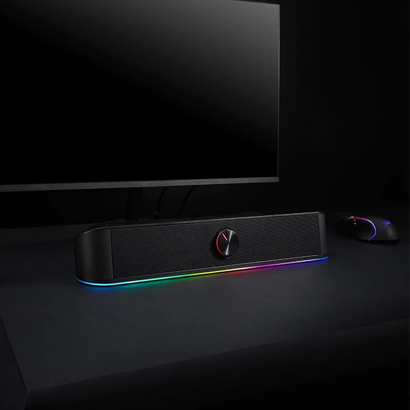 Redragon GS560 Adiemus 2.0 RGB USB/Aux mänguheliriba - must