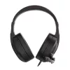 Redragon H211 CRONUS Virtual 7.1 ruumilise heliga RGB juhtmega mängupeakomplekt - must