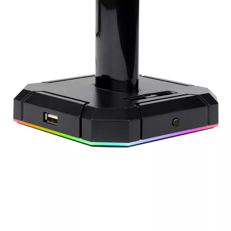 Redragon HA300 Scepter Pro RGB kõrvaklappide alus 4-portilise USB 2.0 jaoturiga